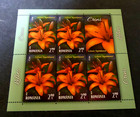 Romania 2023  5x Kb Series  lilies     mnh  Minr  8181 84  Me 310 -
