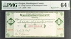 1933  1 Depression Scrip - Trustees Of Washington County  Oregon  hillsboro  X 2