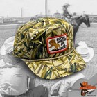 Rodeo America   s  1 Sport Hat Vintage Duck Camo Trucker Rope Cap Western Wear
