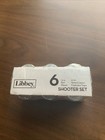 Vtg Crisa Libbey Whiskey tequila Tall Shooters Shot Glass 1 4oz Set Of 6 New