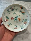 Antique Chinese Famille Rose Porcelain High Footed Dish
