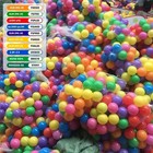 100pcs Ocean Pit Balls Baby Kids Colourful Plastic Balls Swim Bath Play Pool Toy