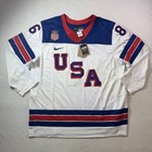 Jack Hughes Nike Team Usa Hockey 2026 Winter Olympics Milano Jersey White 2xl