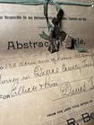 1883 - 87 Dallas Texas Abstract Title Land Robert Kleburg 20 Pages Document Vtg