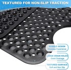 Bathtub And Shower Mats  40x16 Inch Extra Large Non Slip Soft Bath Tub Mat With