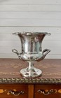Large Champagne Bucket Silver Plated Vintage Trophy Vase Wine Chiller Ice Bucket