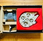 Star Wars Air Hogs Millenium Falcon Remote Control Drone Rare Vader At-at Nos