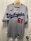 2021 Nike Mlb Cleavinger Los Angeles Dodgers Game Worn Team Issued Used Jersey