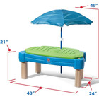 Step2 Cascading Cove Sand And Water Table  Kids Activity Sensory Playset