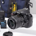 Nikon D3400 Digital Slr Camera W 18-55mm Vr Ii Lens  bundle  tested   Clean   