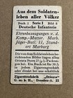 Vintage German Tobacco Card - German Infantry - Series 1 Image 8