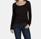 No Boundaries Scoop Neck Everyday Tee Long Sleeves Medium 8-10 New With Tags