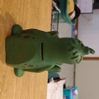 Vintage 1970s Pepto Bismol 24 Hour Bug Coin Bank Ad Mascot - Replacement Plug 