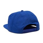 Snot Wheel Co  Hat Booger Logo 5-panel Nylon Snapback Blue