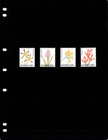  6 00 Scott Value - 1995 Uganda Orchids East Africa Flowers Cv Mnh Nh Umm