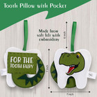 Dinosaur Tooth Fairy Pillow Kit - Boy   Girl Tooth Fairy Pillow  Keepsake Photo