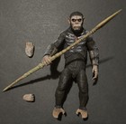 Caesar - Dawn Of The Planet Of The Apes Action Figure Neca W  Accessories