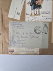 Wwi Aef 18th Infantry Soldier Scrapbook Page  France   Troopship Ephemera   