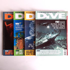 Dive Magazine X4  Scuba Diving Padi  Bsac  Jan  Feb  Apr  May 2000  Vintage