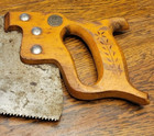 Vintage Silver Steel No  525 Hand Saw