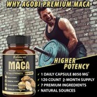 Maca Capsules Extrac Strength For Supports Increase Endurance muscle And Energy