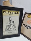 6  Vintage Of Playbill In Different Theaters  Print Paper With Frame  6 5   9 5 