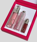 Dior Addict Lip Essentials 001 Pink 3pc Set Lip Gloss Gift For Women New