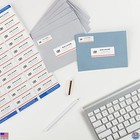 Printable Address Labels 1  X 2-5 8  Easy Peel White 7500 Blank Stickers