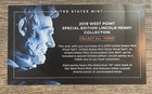 2019 W Reverse Proof Lincoln Penny Cent Coin W  Coa   Envelope Special Edition