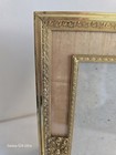 Vintage Gold Metal     Filigree Picture  Frame