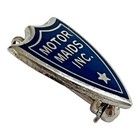 Vintage Motor Maids Lapel Pin Women Motorcyclists Bikers