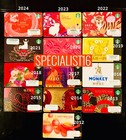 Starbucks New Year Lunar Gift Card Collections-choose One Or More