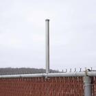 24  Chain Link Fence Extension Posts Pack Of 9  fits 1 3 8  Top Rail 
