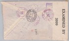 Peru 1942 Registered Airmail Cover Lima   new York Servicio Aereo Wwii