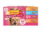 2 Pack Purina Friskies Gravy Wet Cat Food Variety Pack  Surfin    Turfin   