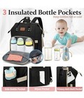 Debug 30l Dual Baby Diaper Bag Backpack