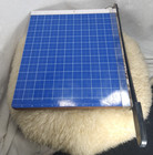 Vintage Heavy Duty Guillotine Paper Cutter   Trimmer 12  Square Blue Good Cond 