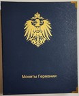 Album For German Coins 1873-1945  8 Sheets For 148 Coins 