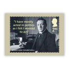 Gb 2024 Churchill Phq Postcards Set Of 8  Mint Sealed Pack  Issue Date 30 11 24