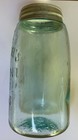 Mason Quart Patent Nov 30th 1858 Hero cross Fruit Glass Jar Antique Vintage Sale
