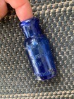 Antique Bromo-seltzer Cobalt Blue Glass Bottle - Emerson Drug Co  Baltimore