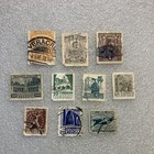 10 Used hr Vintage 1900-1955 Small Mexico Stamps  Nice Mixed Lot- A Deal- Look 