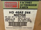 Ge Genteq Ecm 2 3 3 4 Hp Blower Motor Hd46ae244