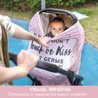 Baby Car Seat Cover  No Touch Sign Carseat Canopy   Nursing Covers