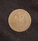 Germany- 1874 G 1 Pfennig-nice Vf xf-scarce Date mint