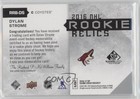 2016-17 Sp Game Used Rookie Relics Blends  199 Dylan Strome  rrb-ds Rc