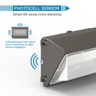 4pack 120w Led Wall Pack Light Outdoor Commercial Industrial Security Wall Light