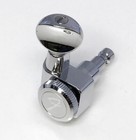 Genuine Fender Locking F Logo Tuners Machines Pegs Chrome W vintage Buttons