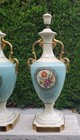 Pair Of Early 20th Century Amphora Vases     Urns-neoclassical Style