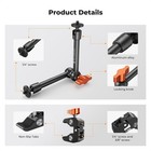 K f Concept Magic Arm Clamp Kit W  Tripod Mount Adapter For Gopro Led Microphone